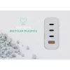 Xtorm 140W GaN² Ultra sieninis įkroviklis AC universalus 3 USB Type-C greitas įkrovimas