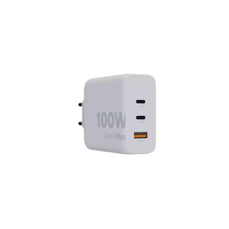 Xtorm 100W GaN² Ultra sieninis įkroviklis su dviem USB-C prievadais