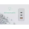 Xtorm 100W GaN² Ultra sieninis įkroviklis su dviem USB-C prievadais