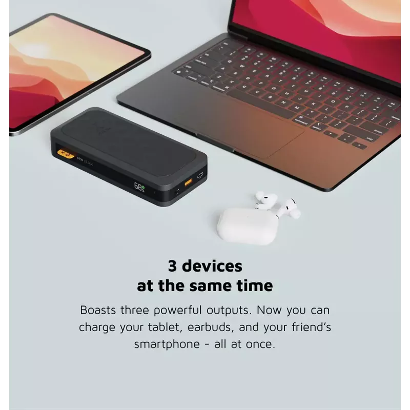 Xtorm 67W Fuel Series Powerbank 27000mAh – Midnight Black