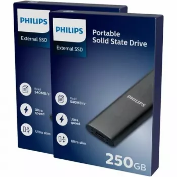 Išorinis SSD diskas Philips 250GB USB 3.2 FM25SS030P/00