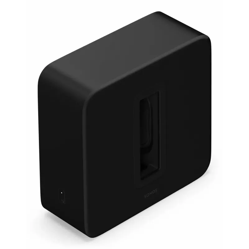 Aktyvus žemųjų dažnių garsiakalbis Sonos Sub 4 Juodas