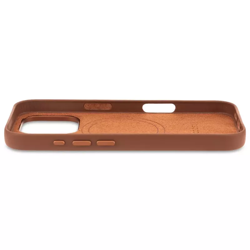 Decoded Leather Case iPhone 16 Pro 6.3 colio Ruda Odelė