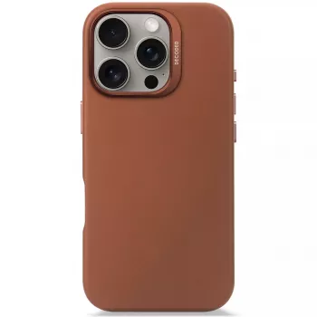 Decoded Leather Case iPhone 16 Pro 6.3 colio Ruda Odelė