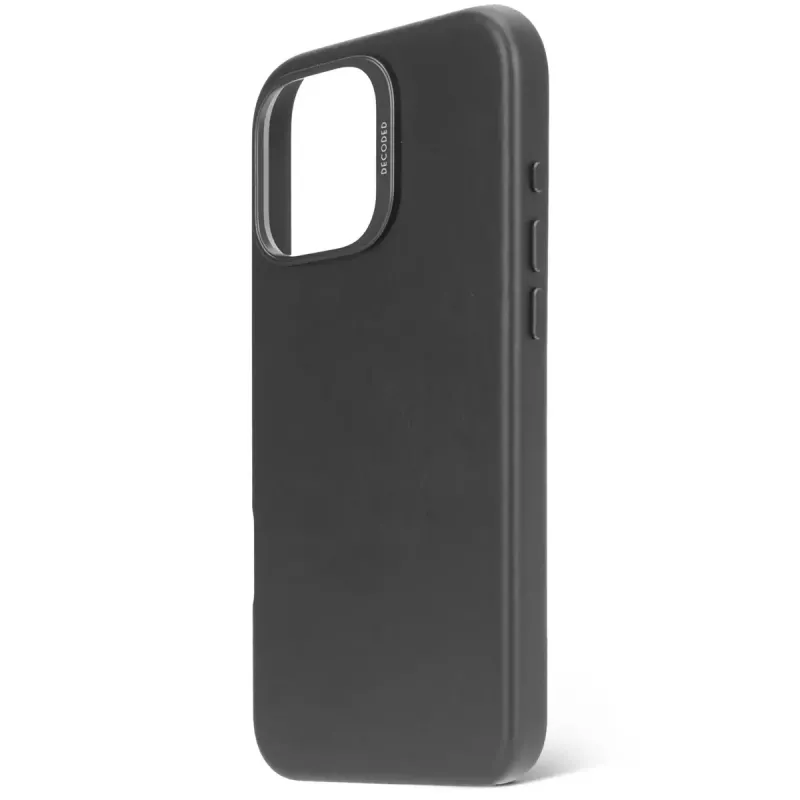 Dėklas iš odos iPhone 16 Pro Max Decoded Leather Case 17,5 cm (6,9 inch) Juodas