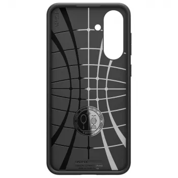 Apsauginis dėklas Spigen Liquid Air Samsung Galaxy A36 5G, matinė juoda