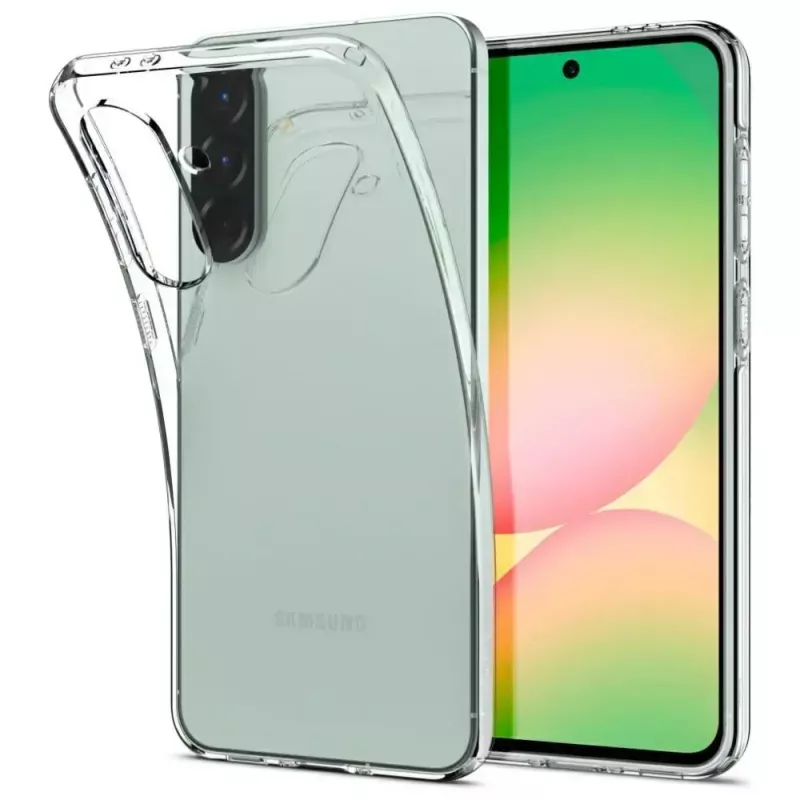 Apsauginis dėklas Spigen Samsung Galaxy A56 5G – skaidrus, plonas