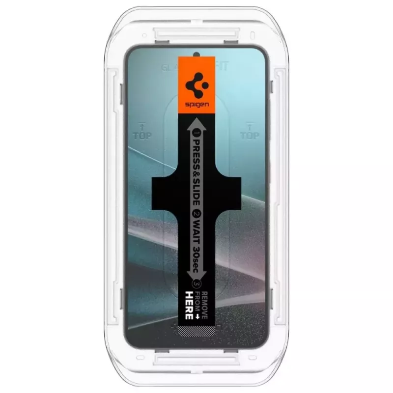 Spigen Glas.TR EZ FIT HD privatumo stiklas Samsung Galaxy S24/S25 — 2 vnt