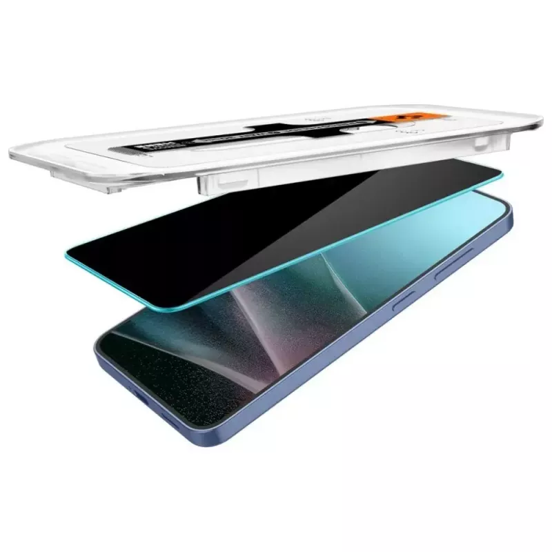 Spigen Glas.TR EZ FIT HD privatumo stiklas Samsung Galaxy S24/S25 — 2 vnt