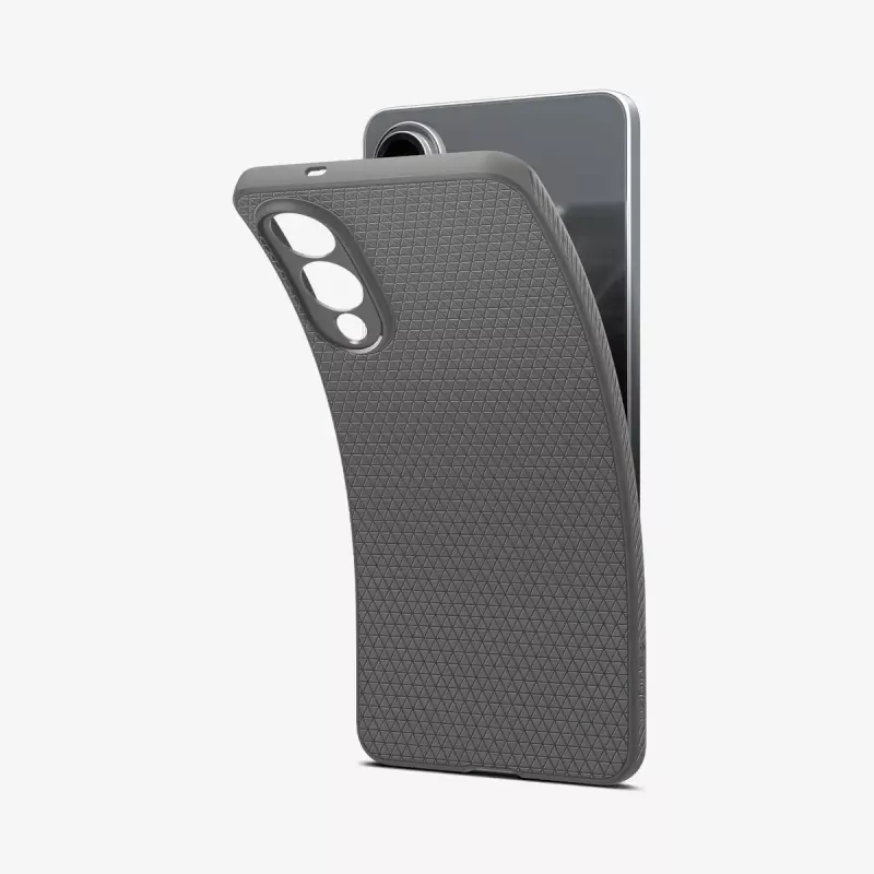 Dėklas Spigen Galaxy S25 Edge Marble Gray Monochromatic