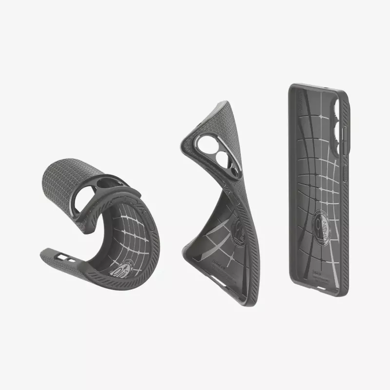 Dėklas Spigen Galaxy S25 Edge Marble Gray Monochromatic