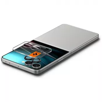 Apsauginis fotoaparato stiklas Spigen Galaxy Z Flip 7 HD stiklas 2 vnt.