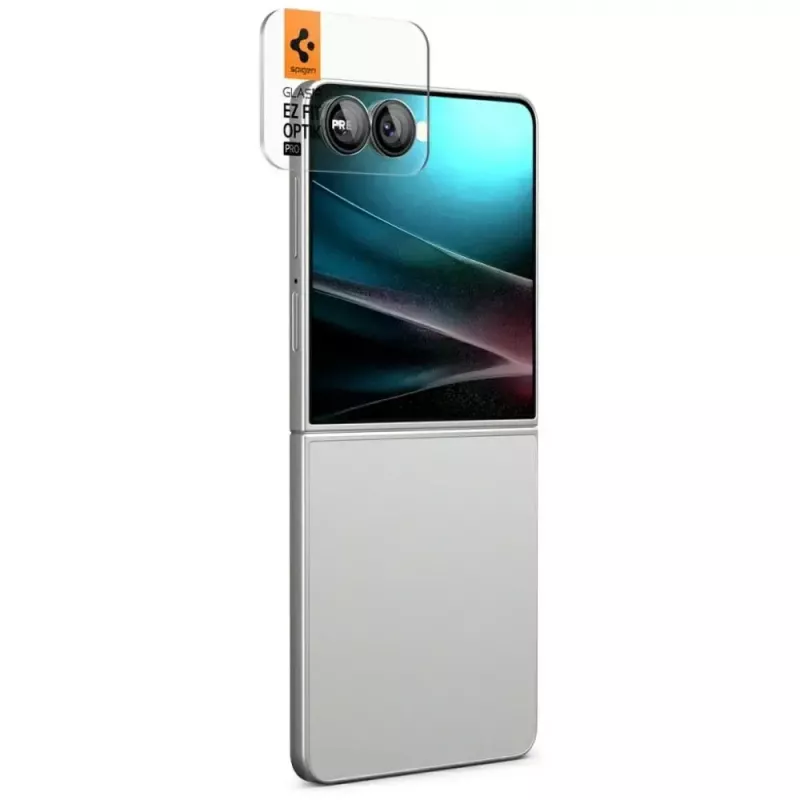 Apsauginis fotoaparato stiklas Spigen Galaxy Z Flip 7 HD stiklas 2 vnt.