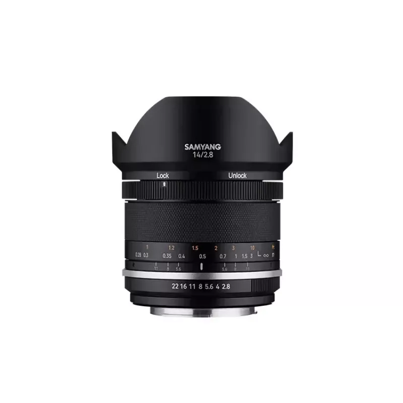 Objektyvas Samyang MF 14mm F2.8 MK2 MILC juodas