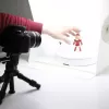 Nepertraukiamo apšvietimo fotostudijos lempa Orangemonkie M1000R