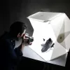 Foto dėžutė Orangemonkie Foldio3 – nešiojamas 25 colių fotostudijos rinkinys