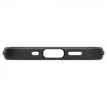 Dėklas Spigen Liquid Air iPhone 12 / 12 Pro juodas