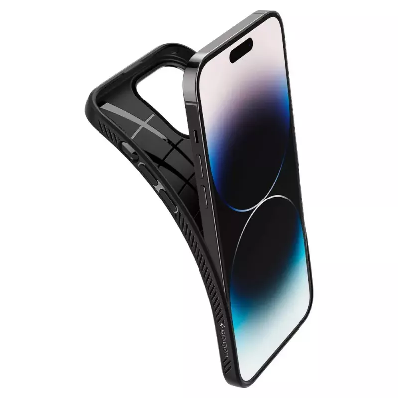 Dėklas Spigen Liquid Air iPhone 14 Pro Max 17 cm Juodas