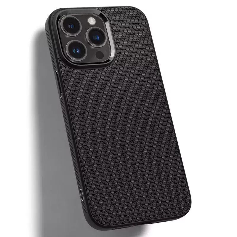 Dėklas Spigen Liquid Air iPhone 14 Pro Max 17 cm Juodas