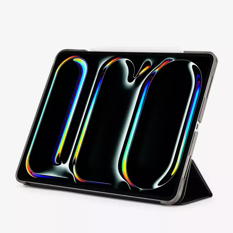 Spigen Smart Fold dėklas iPad Pro 11 2024 (juodas)