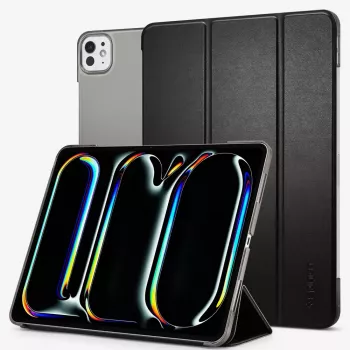 Spigen Smart Fold dėklas iPad Pro 11 2024 (juodas)