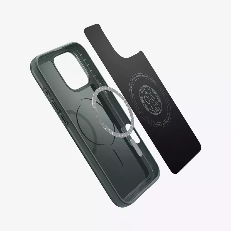 Mobilaus telefono dėklas Spigen iPhone 16 Pro Max žalias