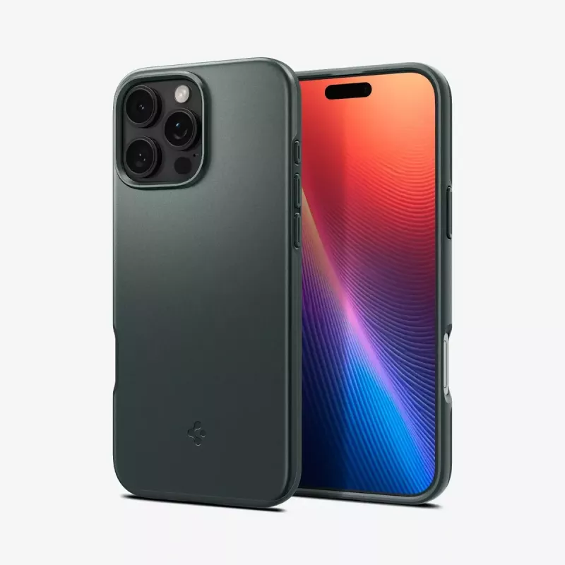 Mobilaus telefono dėklas Spigen iPhone 16 Pro Max žalias