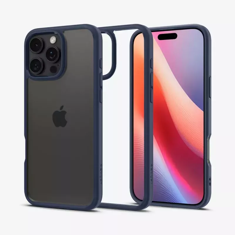 Dėklas Spigen Ultra Hybrid iPhone 16 Pro Max 17,5 cm Navy