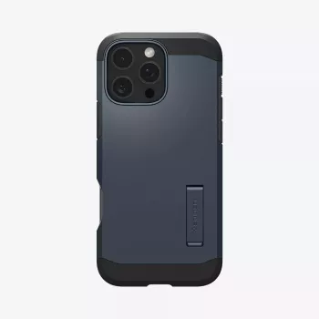 Spigen Tough Armor AI dėklas iPhone 16 Pro Max pilkas