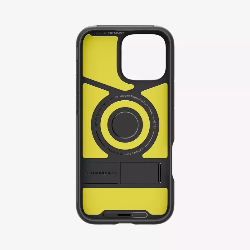 Spigen Slim Armor (MagFit) dėklas iPhone 16 Pro Max juodas 17,5 cm