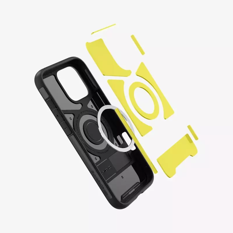 Spigen Slim Armor (MagFit) dėklas iPhone 16 Pro Max juodas 17,5 cm