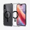 Spigen Ultra Hybrid (MagFit) mobiliojo telefono dėklas Juodas Peršviečiamas iPhone 16 Plus