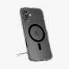 Spigen Ultra Hybrid (MagFit) mobiliojo telefono dėklas Juodas Peršviečiamas iPhone 16 Plus
