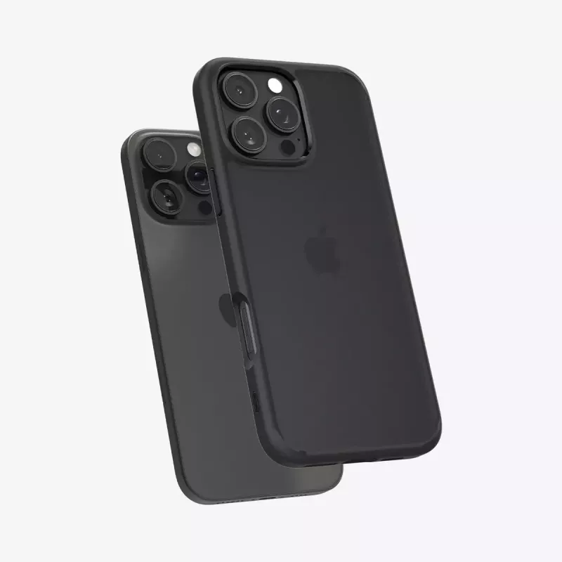 Spigen Ultra Hybrid dėklas iPhone 16 Pro 6,3 colio juodas