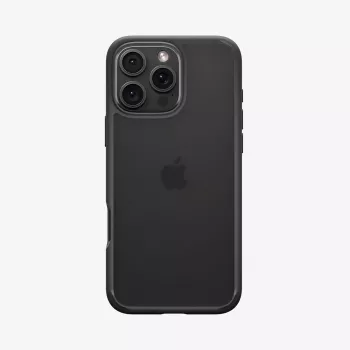 Spigen Ultra Hybrid dėklas iPhone 16 Pro 6,3 colio juodas