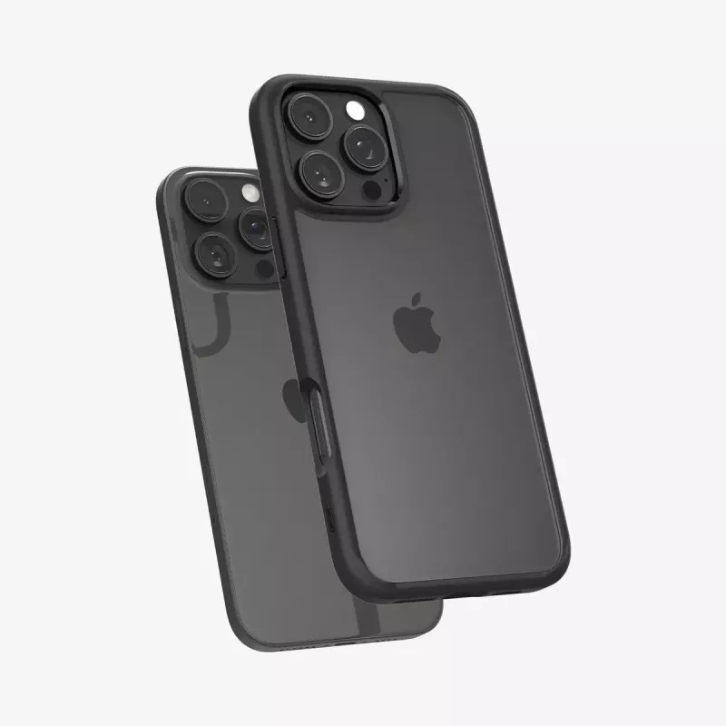 Spigen Ultra Hybrid dėklas iPhone 16 Pro juodas