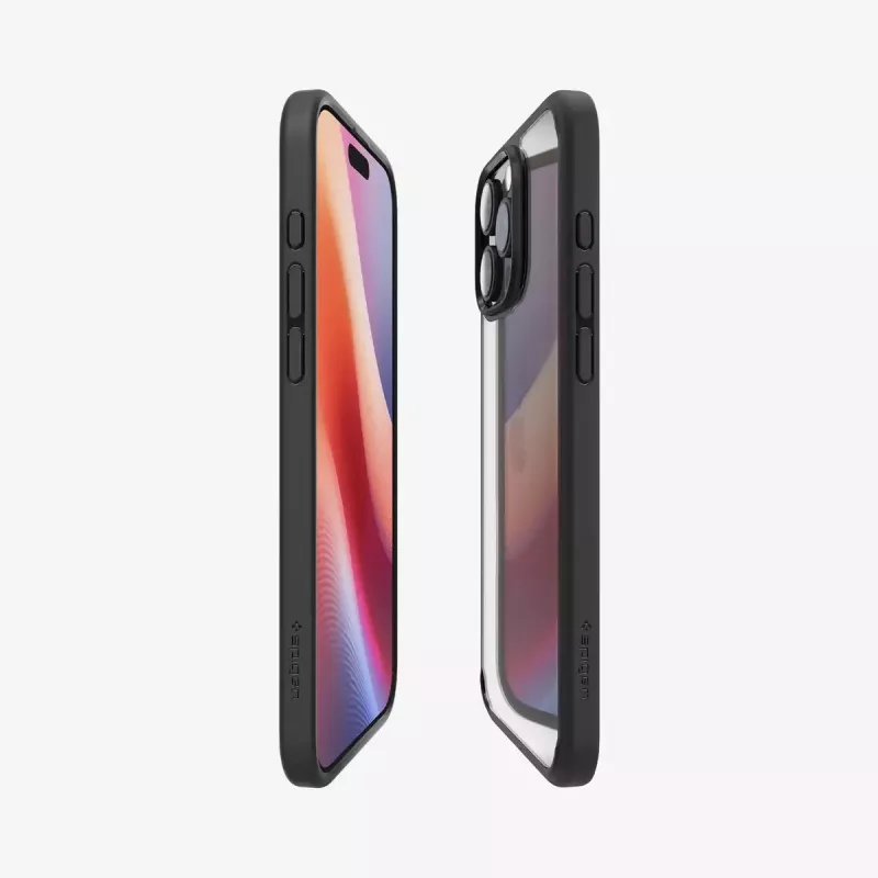 Spigen Ultra Hybrid dėklas iPhone 16 Pro juodas