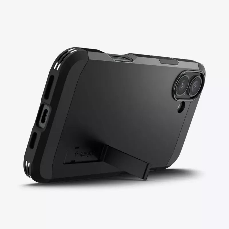 Spigen Tough Armor AI (MagFit) dėklas telefonui Apsauginis Juoda 15.5 cm