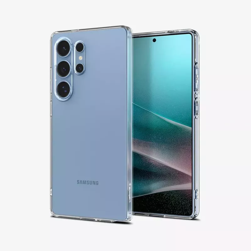 Spigen Galaxy S25 Ultra permatomas dėklas 6,9 colio
