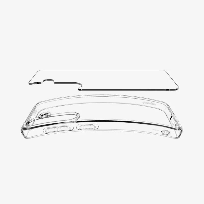 Dėklas Spigen Galaxy S25 Ultra Hybrid Crystal Clear permatomas