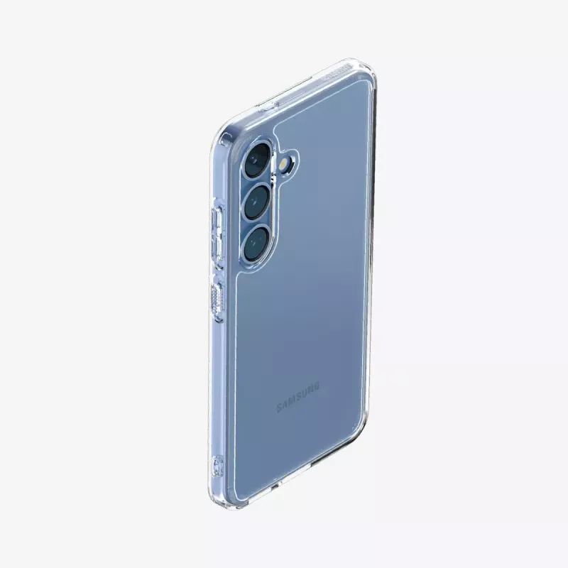 Dėklas Spigen Galaxy S25 Ultra Hybrid Crystal Clear permatomas