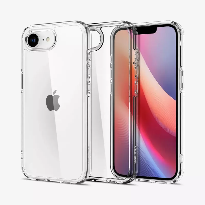 Dėklas Spigen Ultra Hybrid iPhone 16e Skaidrus 6,1 colio
