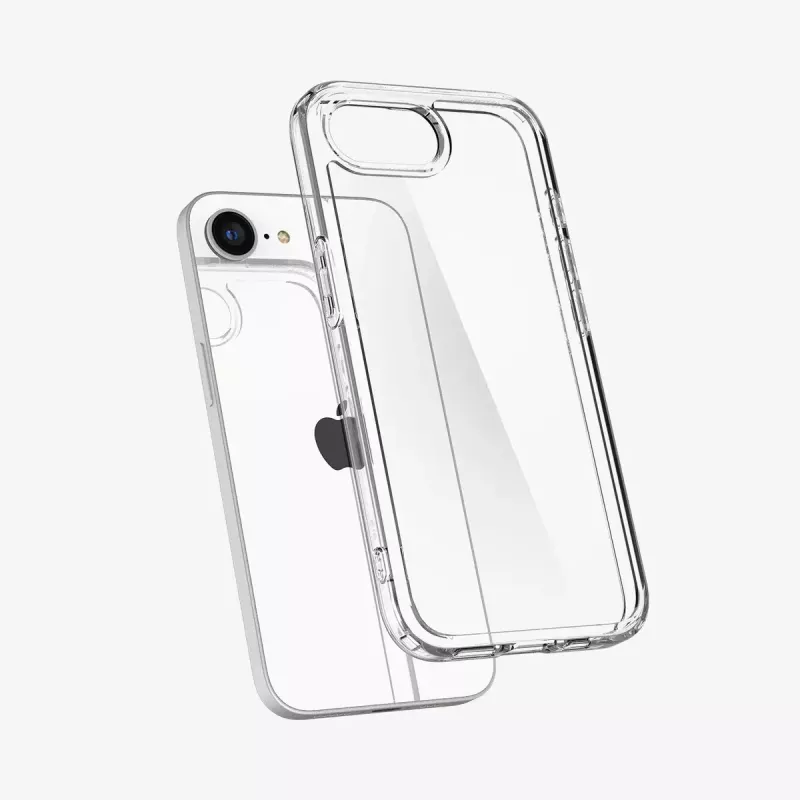 Dėklas Spigen Ultra Hybrid iPhone 16e Skaidrus 6,1 colio