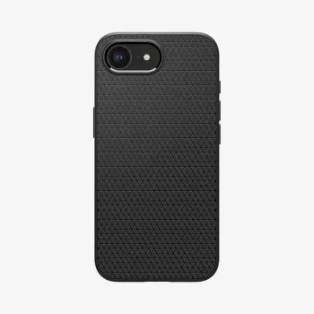 Dėklas Spigen Liquid Air iPhone 16e, matinė juoda