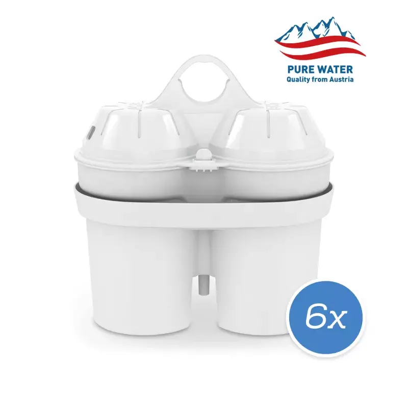 BWT 814560 vandens filtro ąsotis su 6 kasetėmis, 120 L talpa