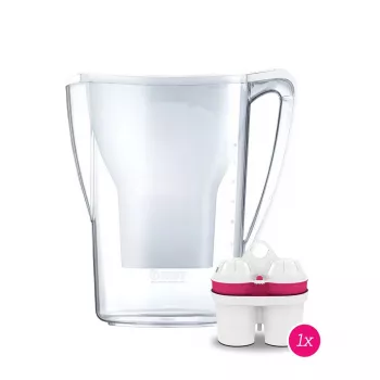 Vandens filtras ąsotis BWT AQUAlizer Home — 2,7 L, baltas, 1 kasetė