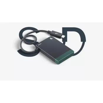 Kortelių skaitytuvas Angelbird PKT SD – kompaktiškas nešiojamas SD/microSD skaitytuvas, modelis SDCRPKT
