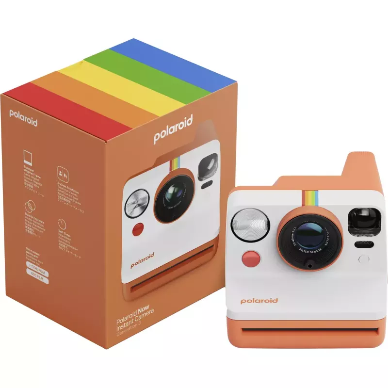 Momentinė kamera POLAROID Now Gen 3 Coral 9156 – analoginė momentinė kamera, spalva Coral