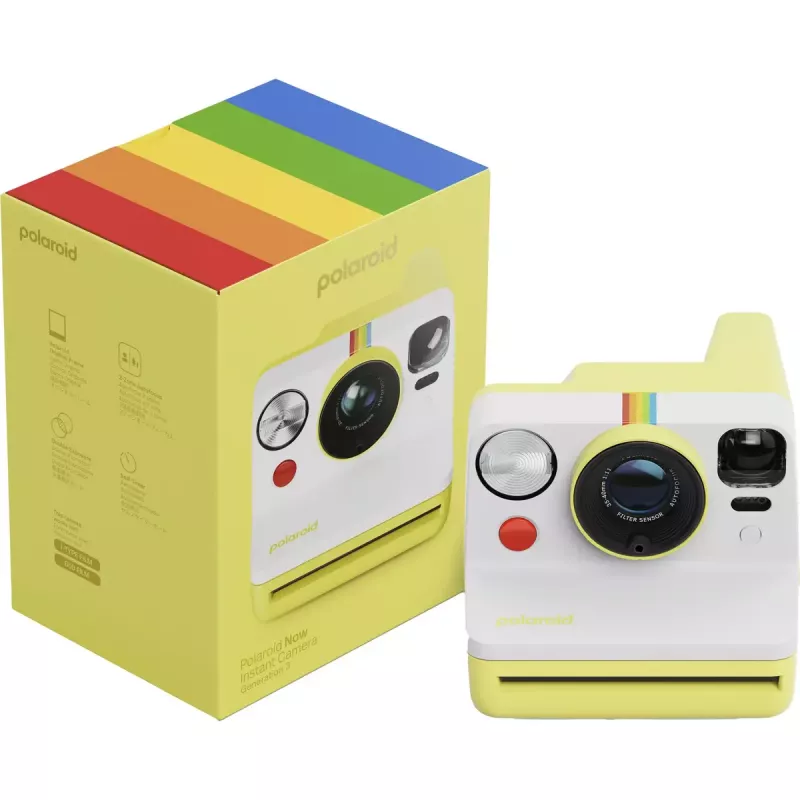 Analoginė momentinė kamera POLAROID Now Gen 3 Geltona 9158
