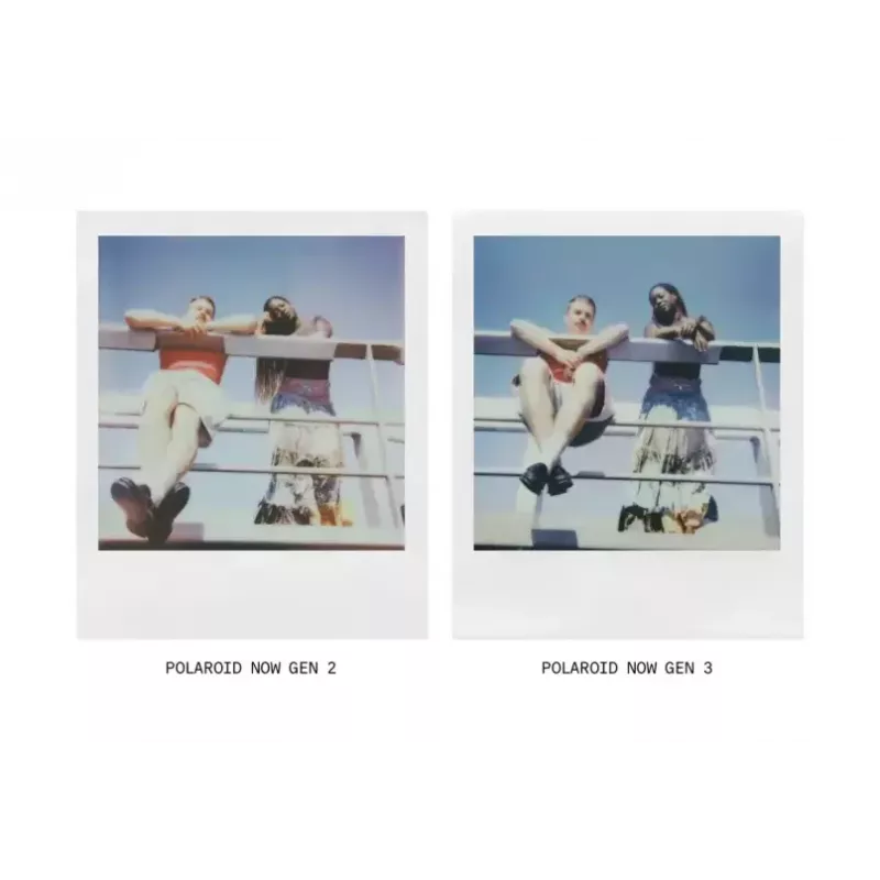Polaroid Now Momentinė kamera 3 kartos violetinė su automatiniu fokusavimu 0,4–1,3 m